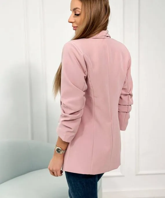 Elegantné sako Dusty Pink