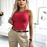 Rebrovaný top Claires